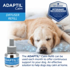 Adaptil Dog Calming Diffuser Refill -Pet Supply Store infographics adaptil calm refill2023 01 hpivzg