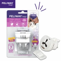 Feliway Help! Starter Kit 7 Day Diffuser -Pet Supply Store pack hprqio