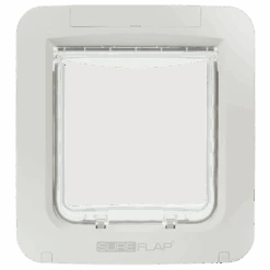 SureFlap Large Microchip Pet Door Cats & Small Dogs -Pet Supply Store pet door front straight on emi7pn
