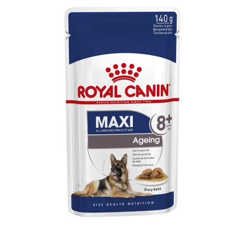 Royal Canin Maxi Ageing Senior Dog Food Pouches In Gravy 3 Royal Canin Maxi Ageing Senior Dog Food Pouches In Gravy