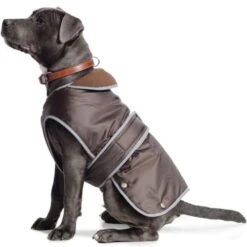 Ancol Muddy Paws Stormguard Chocolate Dog Coat