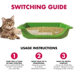 Worlds Best Cat Litter Extra Strength Clumping Formula -Pet Supply Store wb4 nnh49j